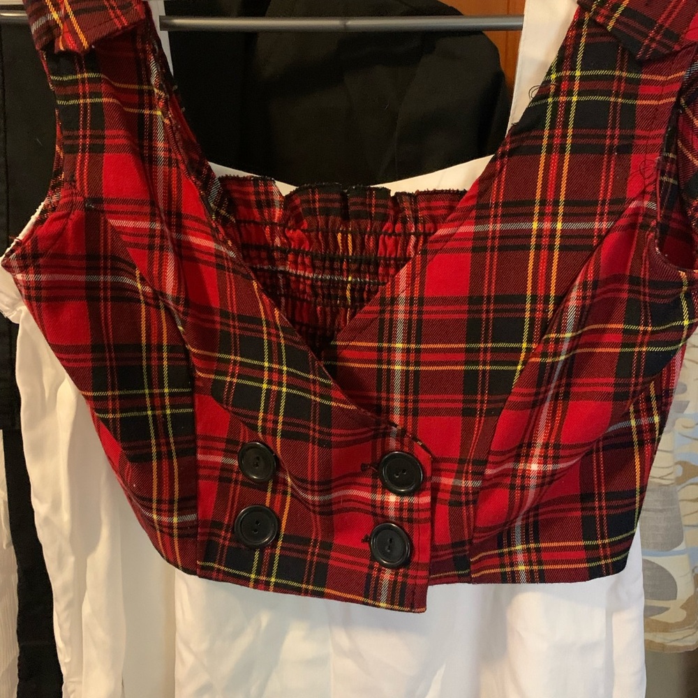 Plaid vest by Street Code